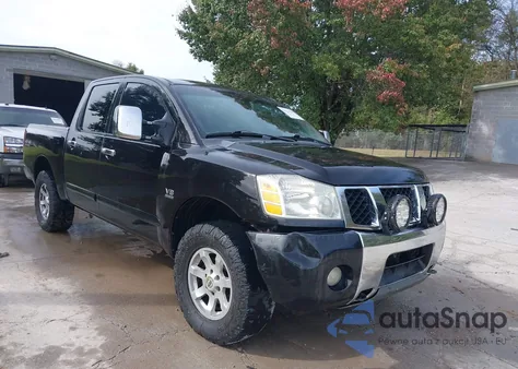 2004 Nissan Titan Se from USA, damaged, VIN 1N6AA07B24N538892